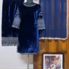 Beautiful C585 1337 Velvet Sequence Kurti Pant Dupatta Wholesale Surat 2026