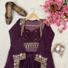 Buy C585 227 Georgette Embroidery Indo Western Wholesale Surat 2026
