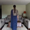 Stylish C585 229 Chinon Silk Zari Work Party Wear Lehenga Saree Wholesale Surat 2026