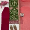Beautiful C585 1425 Velvet Embroidery Work Readymade Dress Wholesale Surat 2026