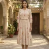 Buy Moni 1258 Muslin Silk Gingham Print Kurtis In Surat Wholesale 2026