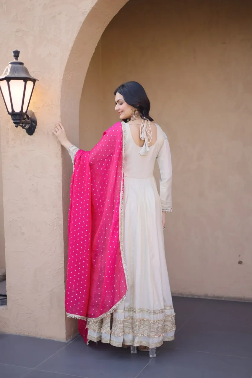 Stylish Mohini 9329 Cosmos Mirror Zari Work Festival Gown Wholesale Surat 2026