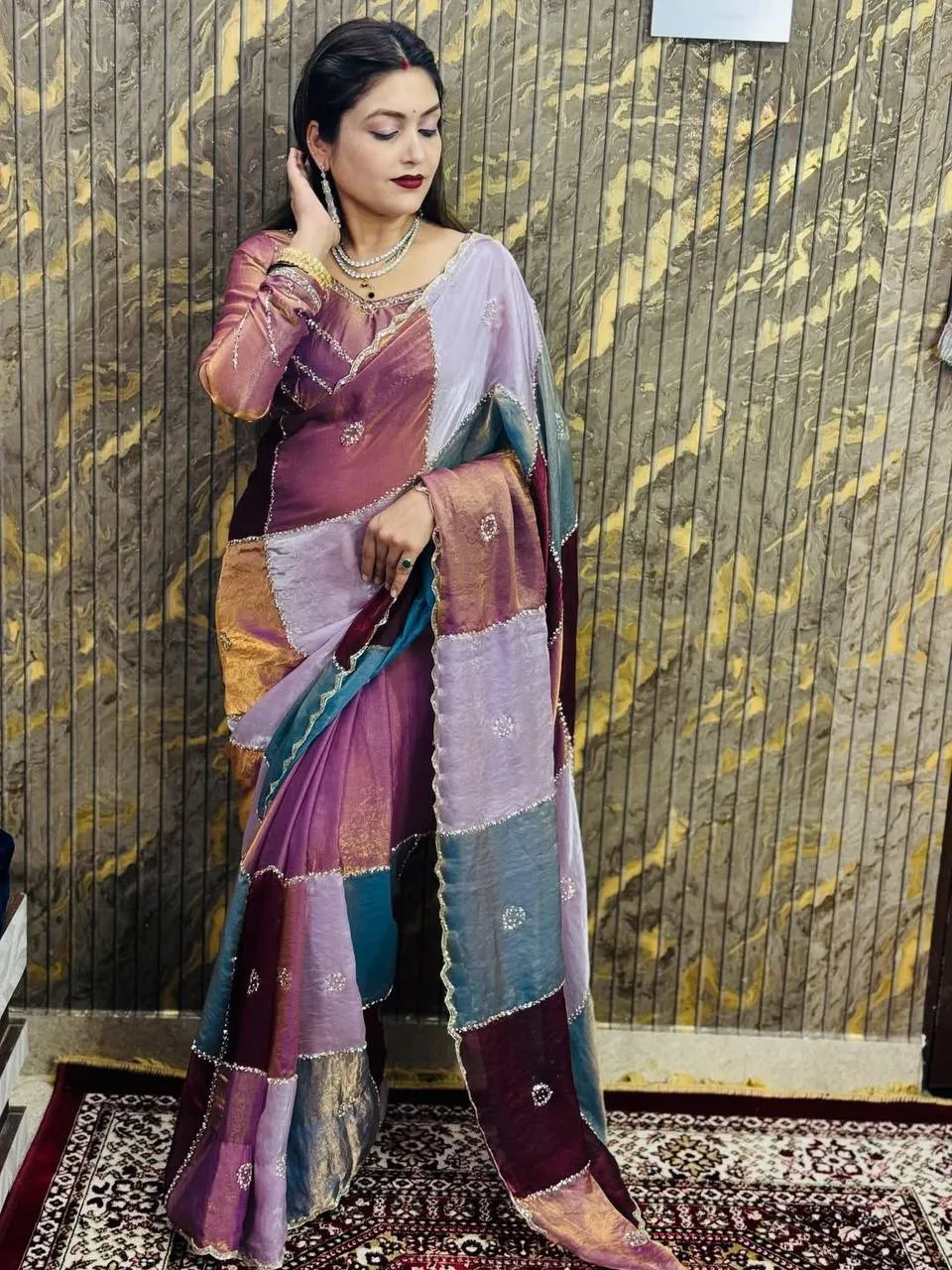 Beautiful WMS Space Silk Festival Saree Wholesale Surat 2026