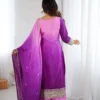 Stylish Deepika SP36 Shaded Chinon Silk Thred Work Sharara Suit Wholesale Surat 2026