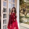 Deepika 6011 Fendy Silk Thread Work Festival Gown Sharara Wholesale Surat