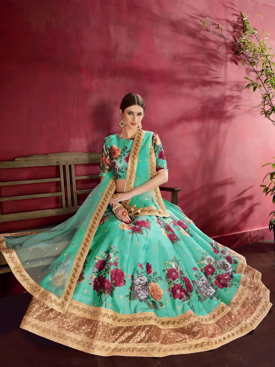 Latest Zeel 7512 Art Silk Floral Printed Lehenga Choli Wholesale Surat 2026