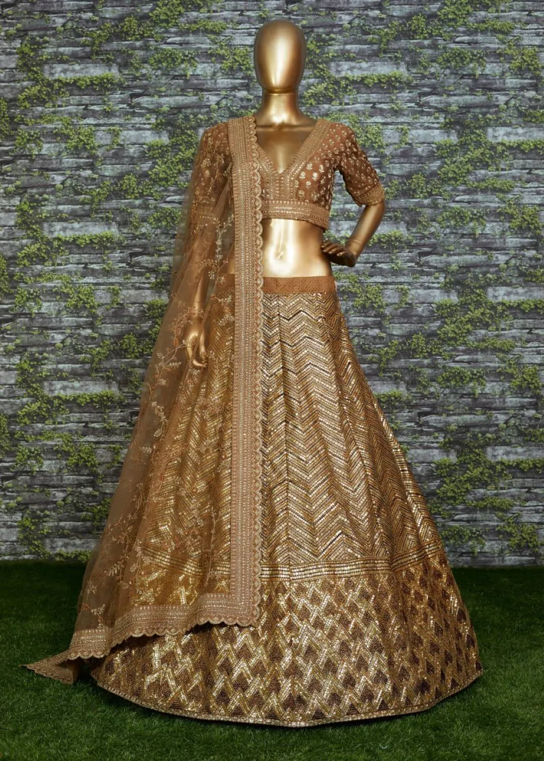 Launching Zeel 15059 Georgette Sequins Zari Work Wedding Lehenga Choli Wholesale Surat 2026