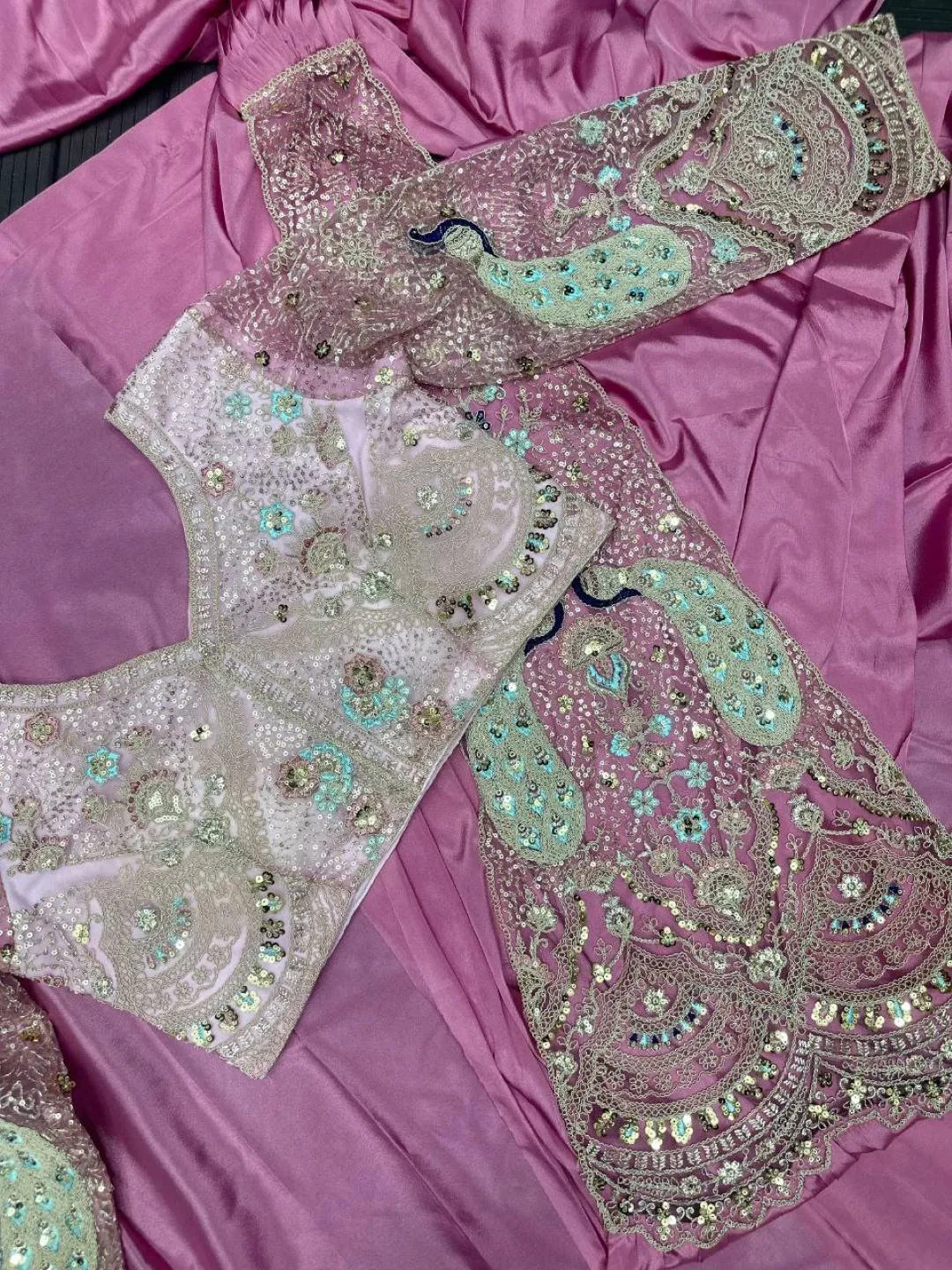 Beautiful Madhuri 244 Heavy Crep Party & Wedding Ready To Wear Saree Wholesale Surat 2026