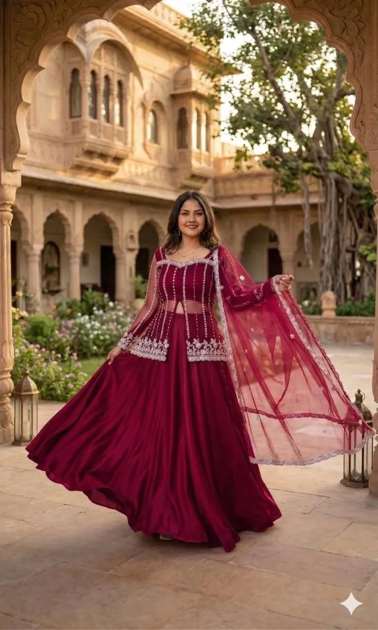 Stylish Madhuri 251 Heavy Rangoli Silk Embroidery Ready To Wear Saree Wholesale Surat 2026