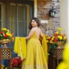 Launching STD 6118 Teby Organza Embroidery Festival Anarkali Gown Sharara Wholesale Surat 2026