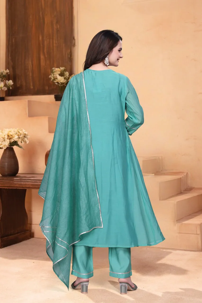 Buy AEA 657 Mul Chanderi Co Ord Set Wholesale Surat 2026