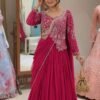 Madhuri258 Rangoli Trending Embroidery Ready To Wear Saree Wholesale Surat