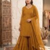 BV 456 Georgette Sequence Embroidery Festival Sharara Suit Wholesale Surat