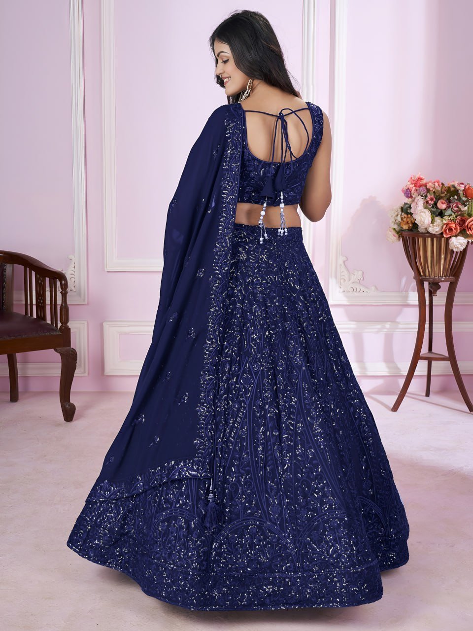 Zeel 5103 Soft Net Embroidery Work Wedding Wear Lehenga Choli Wholesale Surat