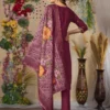 Beautiful Lila 110 Viscose Roman Silk Festival Readymade Dress Wholesale 2026