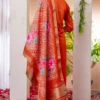 Latest Lila 112 Viscose Silk Embroidery Work Readymade Dress Wholesale 2026
