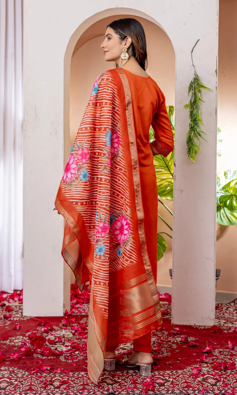 Latest Lila 112 Viscose Silk Embroidery Work Readymade Dress Wholesale 2026
