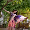 Launching WMN 1017 Dola Silk Weaving Festival Lehenga Coli Wholesale 2026