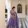 Stylish WMN 1435 Gold Crush Wedding Embroidery Lehenga Choli Wholesale 2026