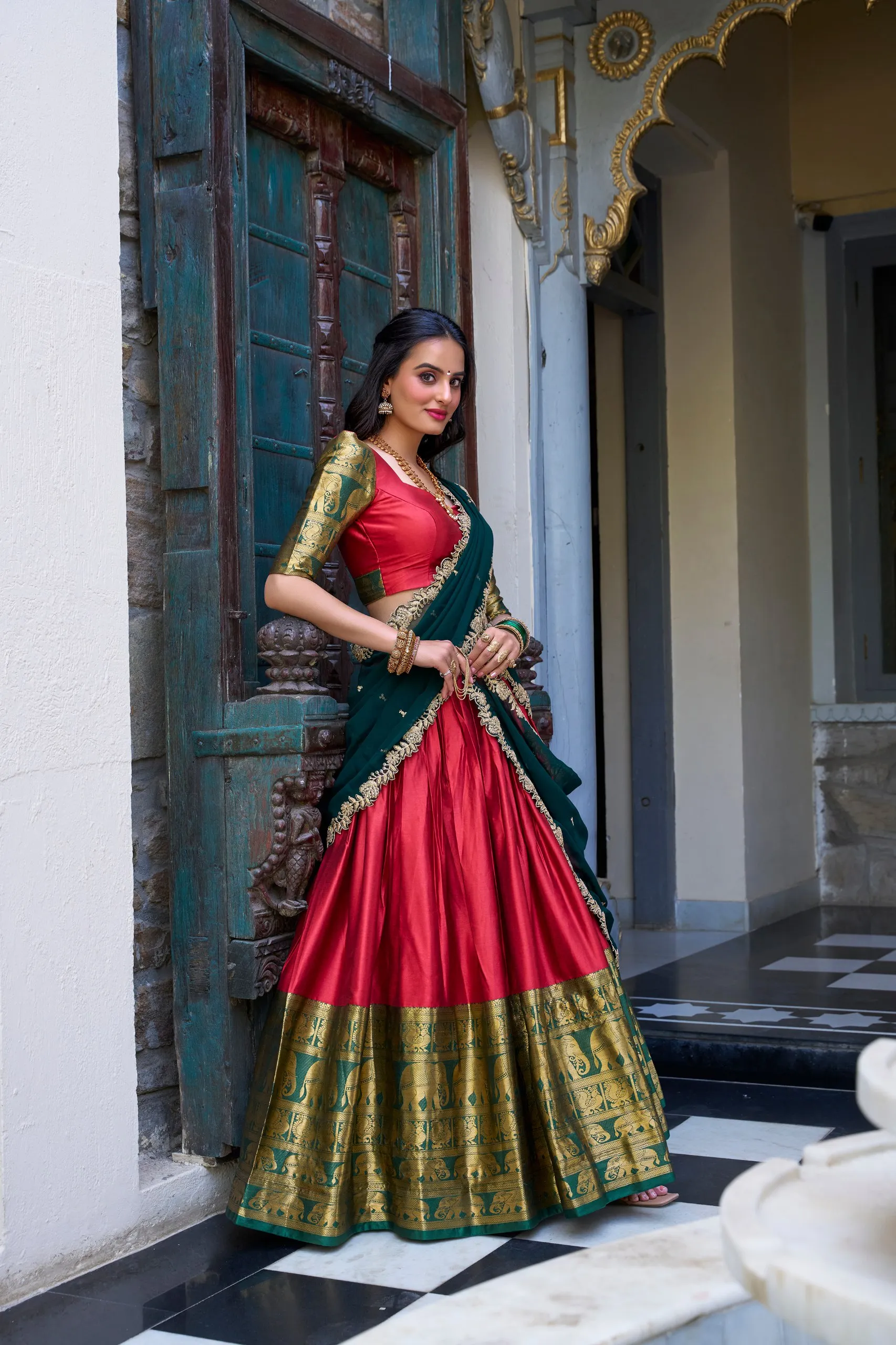 Beautiful WMN 2023 Tarika Narayan Pattu Weaving Lehenga Choli Wholesale 2026