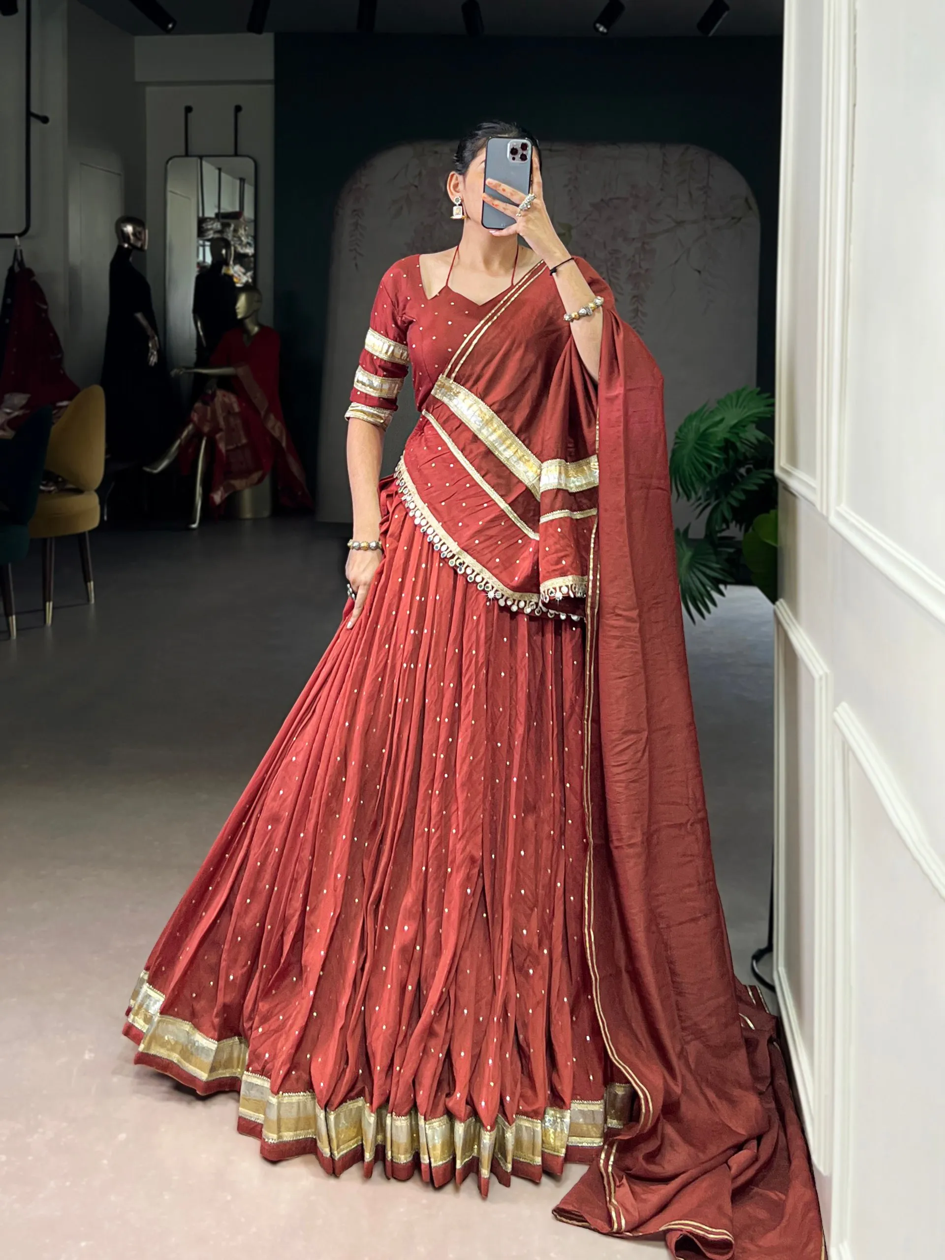 Launching WMN 1664 Chanderi Sakhi Weaving Lehenga Choli Wholesale 2026