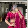 Buy WMN 1459 Natural Silk Embroidery Wedding Wear Lehenga Choli Wholesale 2026