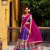 Buy WMN 1242 Nitriya Chanderi Kalamkari Lehenga Choli Wholesale 2026