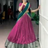 Launching WMN 2045 Dola Chex Weaving Work Lehenga Choli Wholesale 2026