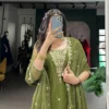 Latest WMN 3033 Gold Coin Embroidery Reeadymade Dress Wholesale 2026