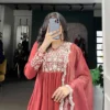 Buy WMN 3031 Maska Cotton Embroidery Work Reeadymade Dress Wholesale 2026