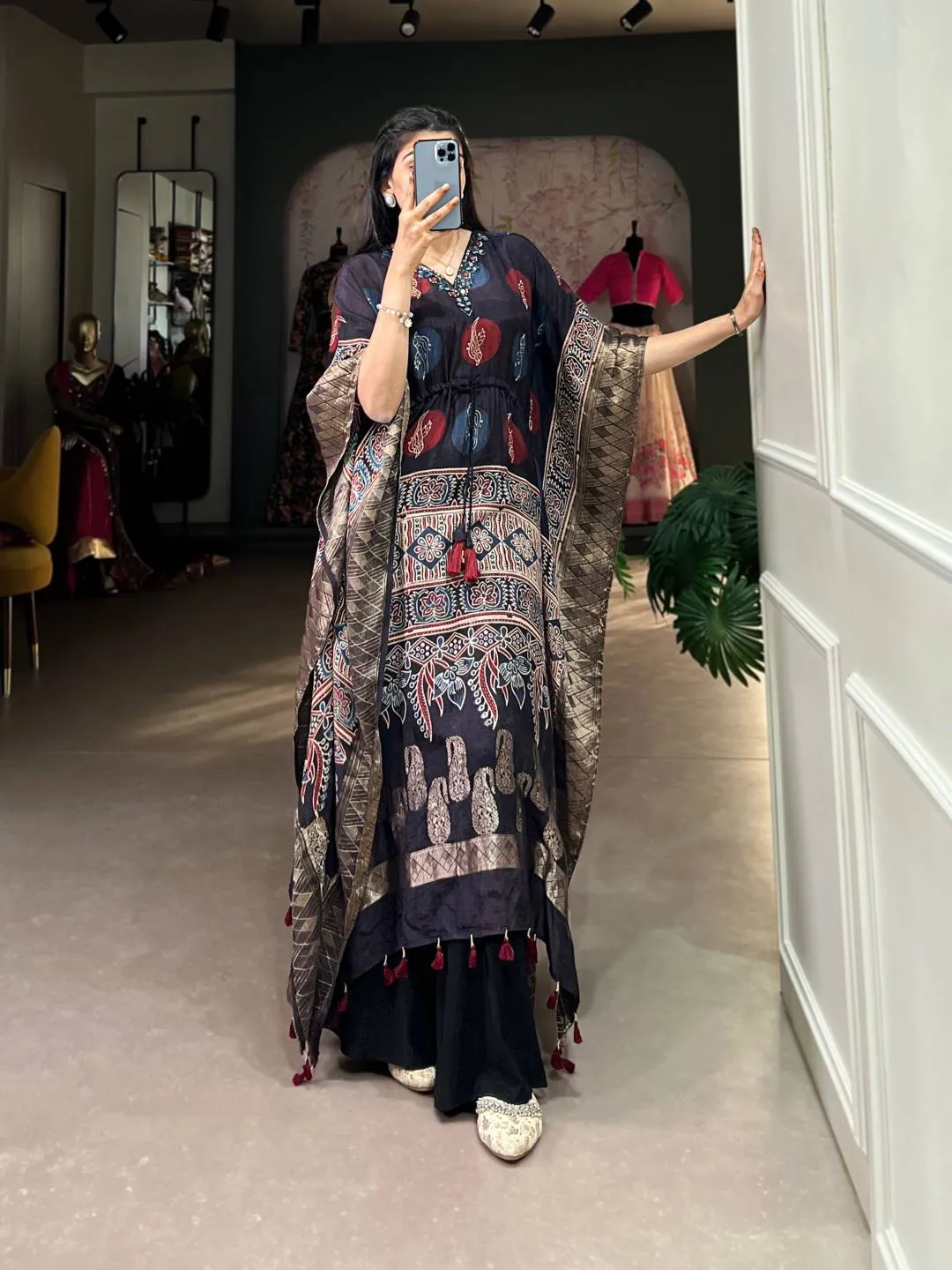 Stylish WMN 3022 Viscose Zari Hand Work Western Wholesale 2026
