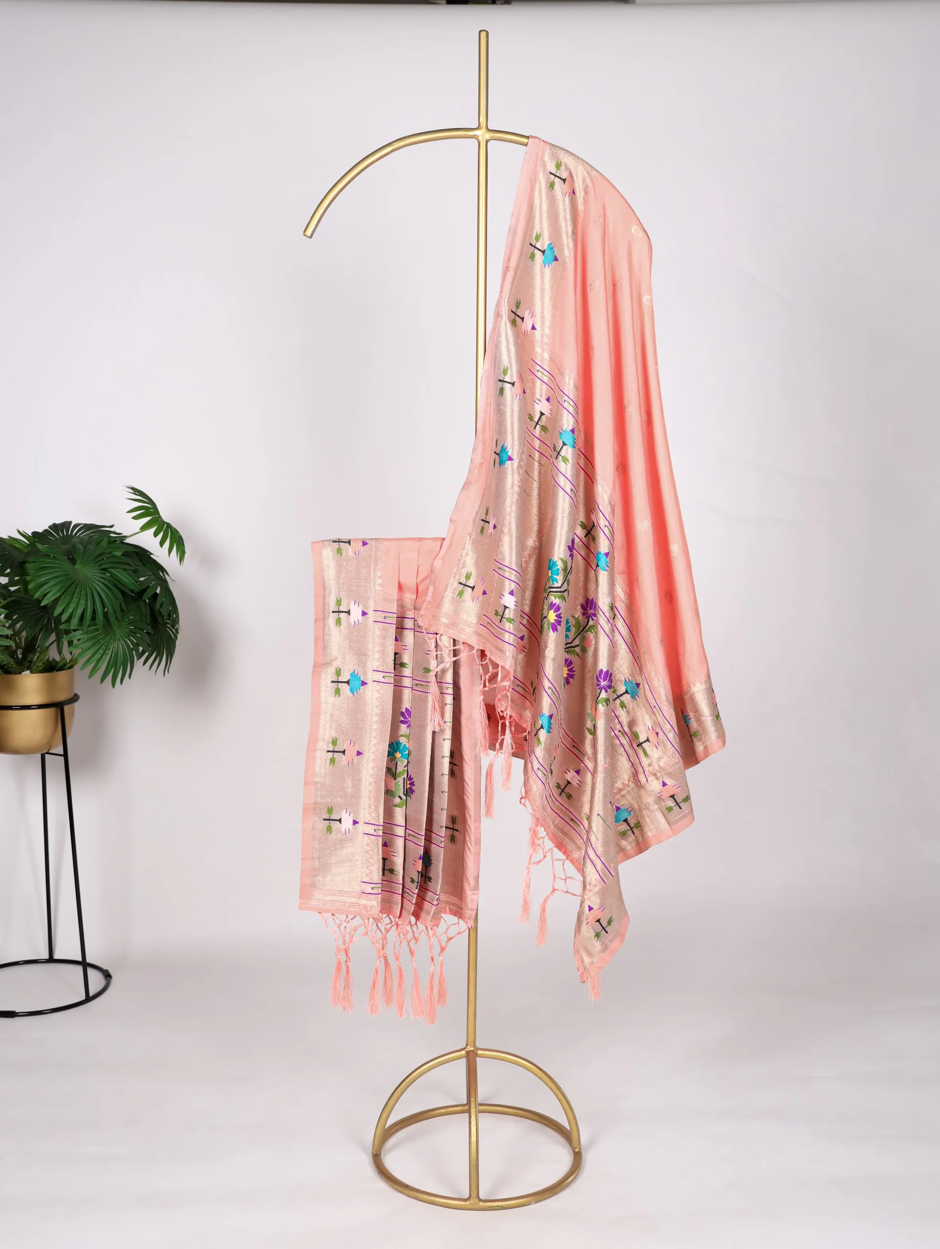 Beautiful WMN 4015 Jacquard Weaving Zari Work Dupatta Wholesale 2026
