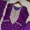 Launching WMN 3035 Vichitra Silk Embroidery Reeadymade Dress Wholesale 2026