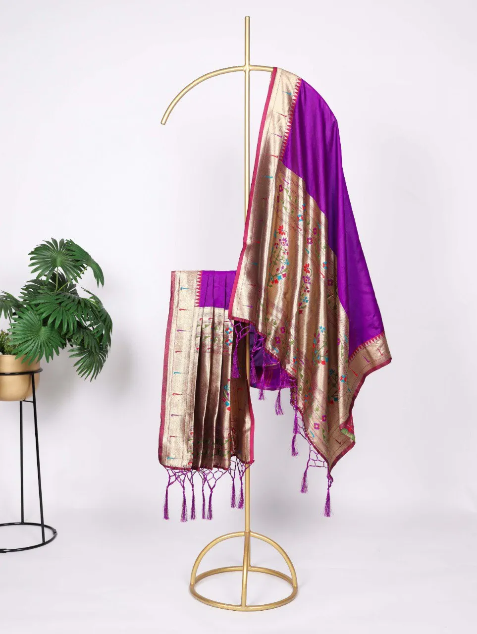 Latest WMN 4003 Jacquard Weaving Zari Work Dupatta Wholesale 2026