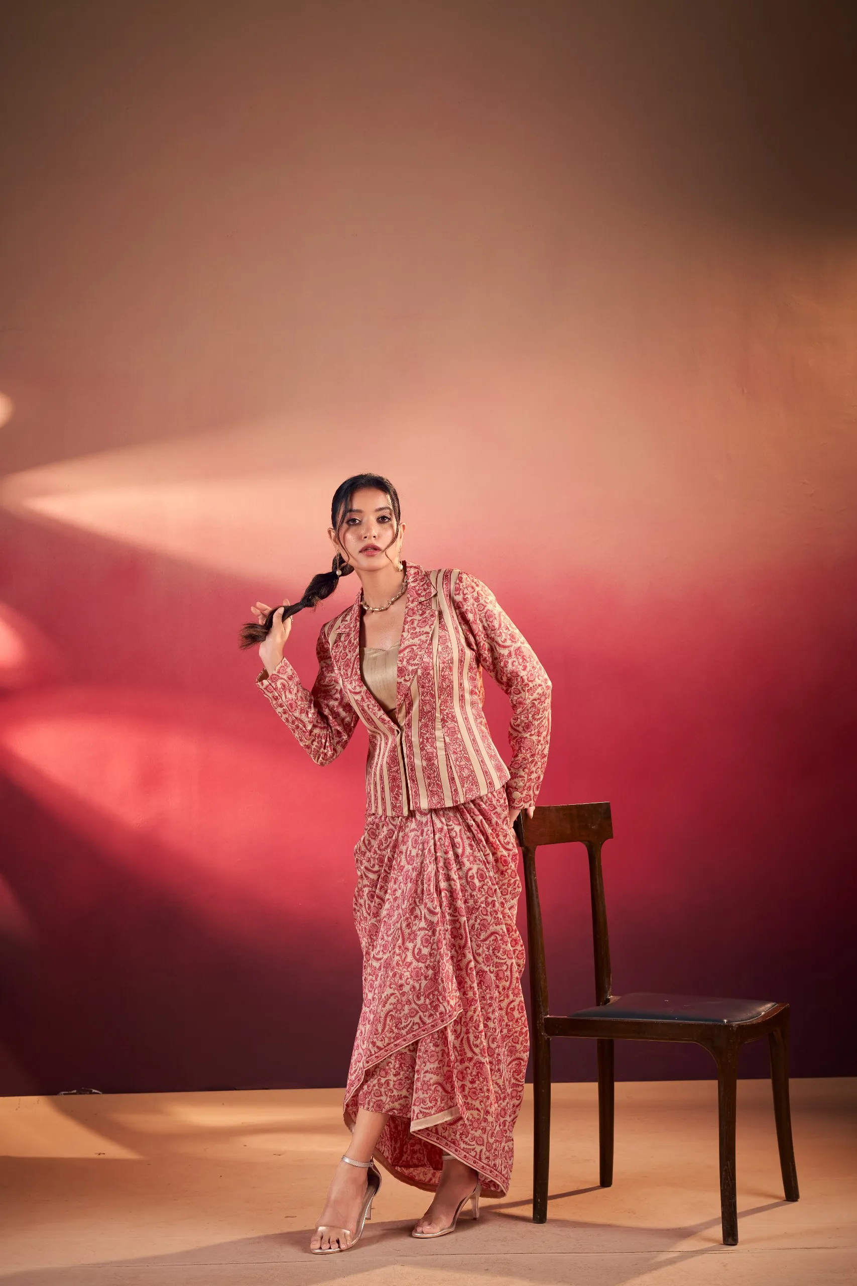 Buy WMN 1316 Ruhveet Tasar Silk Plain Western Wholesale 2026