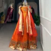 Buy WMN 5302 Jacquard Silk Festive Gown Wholesale 2026