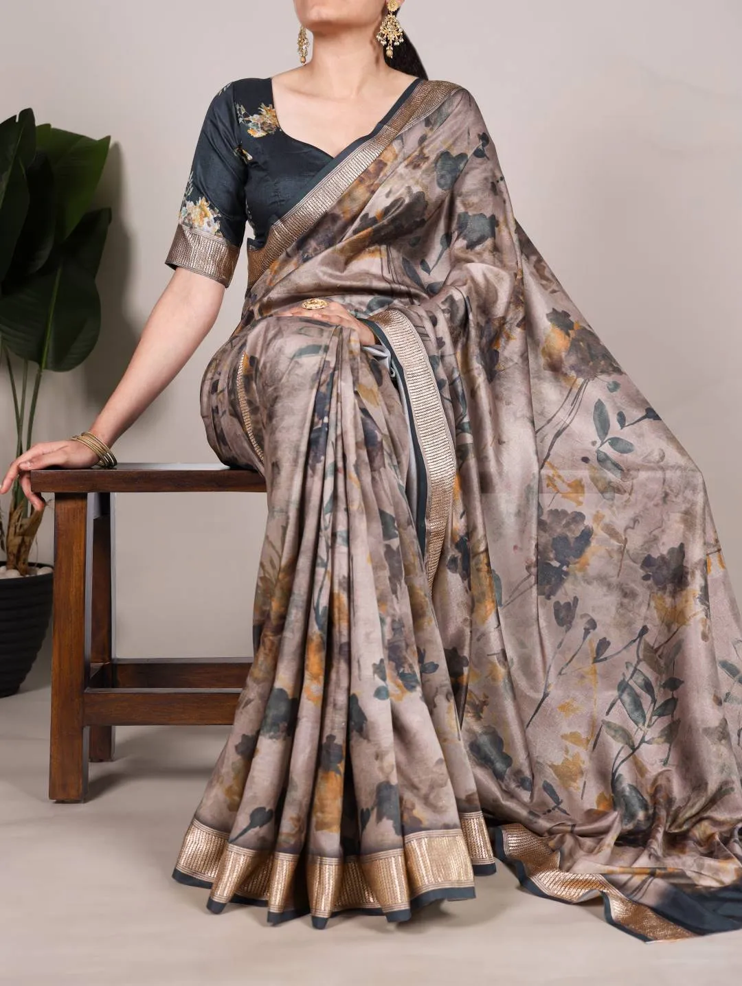 Stylish WMN 7015 Tasar Silk Printed Festive Saree Wholesale 2026