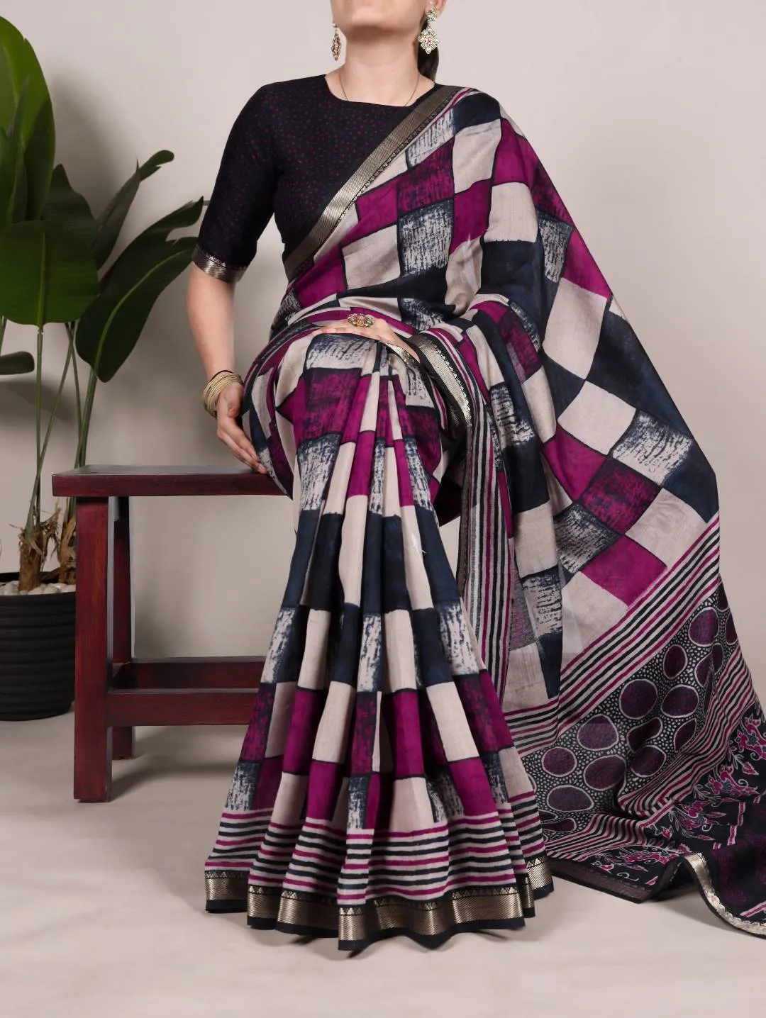 Beautiful WMN 7045 Viscose Chanderi Printed Saree Wholesale 2026