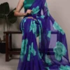 Beautiful WMN 7033 Chiffon Floral Printed Saree Wholesale 2026