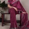 Buy WMN 7056 Crepe Printed Saree Wholesale 2026