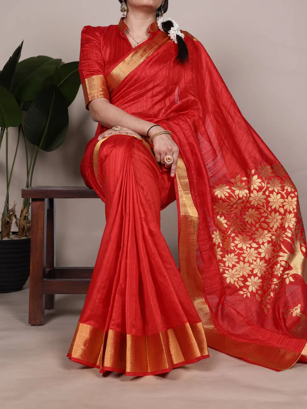 Stylish WMN 7903 Raw Silk Zari Weaving Work Saree Wholesale 2026