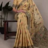 Stylish WMN 7415 Poly Cotton Thread Weaving Work Saree Wholesale 2026