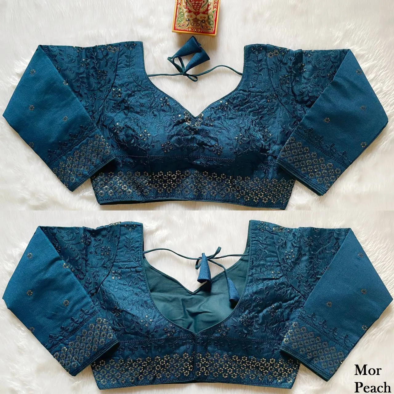 Stylish Mrunal 299 Heavy Milan Silk Embroidery Readymade Blouse 2026