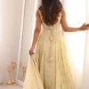 Launching Sabina 5325 Cosmos Gold Embroidery Festive Gown Wholesale 2026