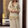 Buy Sabina 5326 Fendy Silk Mirror Work Party Wear Sharara Suit Wholesale 2026