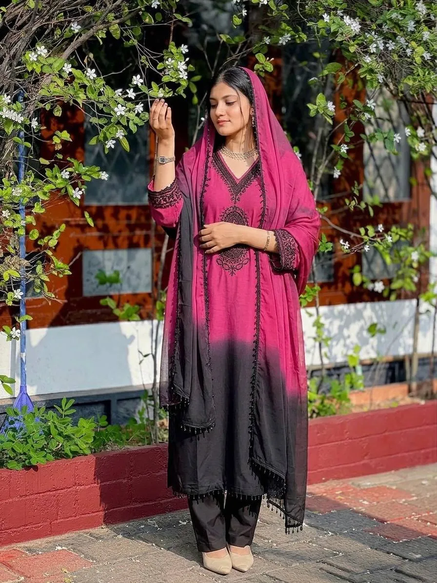 Stylish Sabina 1710 Crep Silk Designer Embroidery Readymade Dress Wholesale 2026