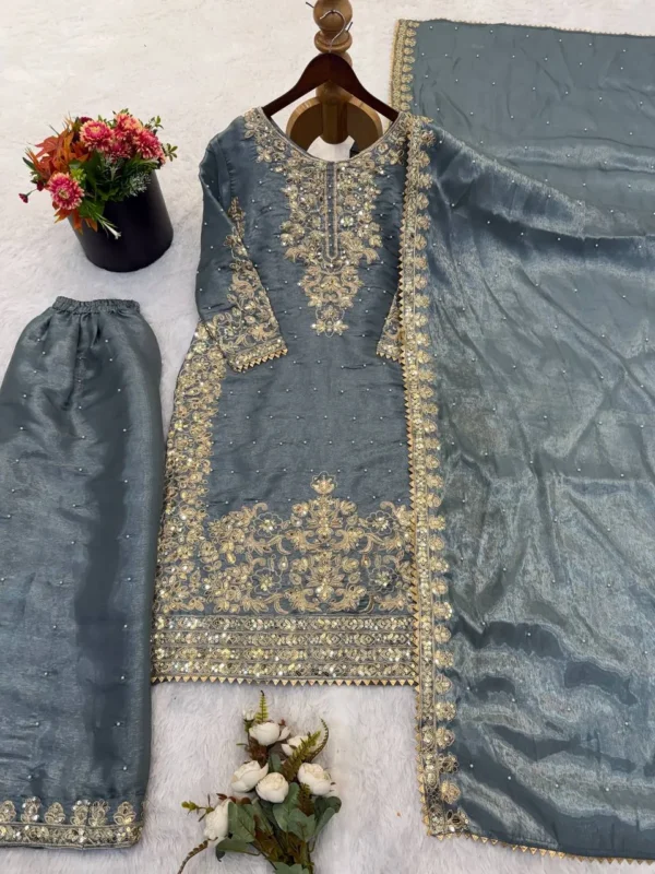 Buy Sabina 535 Gmy Silk Embroidery Festival Salwar Suit Wholesale 2026