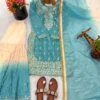Stylish Sabina 536 Gmy Silk Designer Party Wear Sharara Suit Wholesale 2026