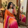 Launching RC1 Keri Pedding Embroidery Work Party Wear Saree Wholesale Surat 2026