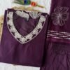 KR 404 Cotton Falu Red Hand Block Designer Office Wear Readymade Dress Wholesale Surat